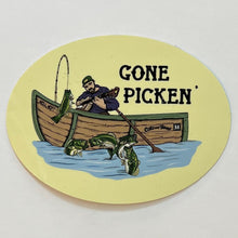 Load image into Gallery viewer, &quot;Gone Pickin&quot; Sticker
