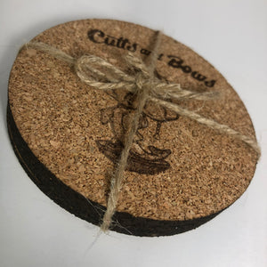 "Trout Lamp" Cork Coasters (4 pack)