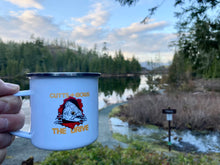 Load image into Gallery viewer, The Drive x C&amp;B &quot;Trout Ripper&quot; Enamel Camping Mug
