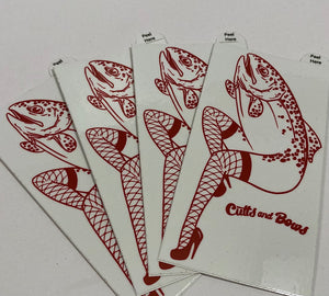 "Trout Legs" Sticker