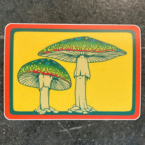 "Troutshrooms" Sticker